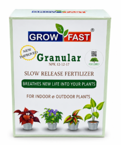 growfast granular slow release fertilizer npk 12 12 17 for indoor & outdoor plants