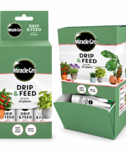 miracle gro drip & feed – easy 4 week plant food for indoor & outdoor plants