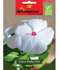 Agrimaxgroup Vinca Polka Dot Seeds (Ag1009)