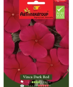 Agrimaxgroup Vinca Dark Red Seeds (Ag1006)