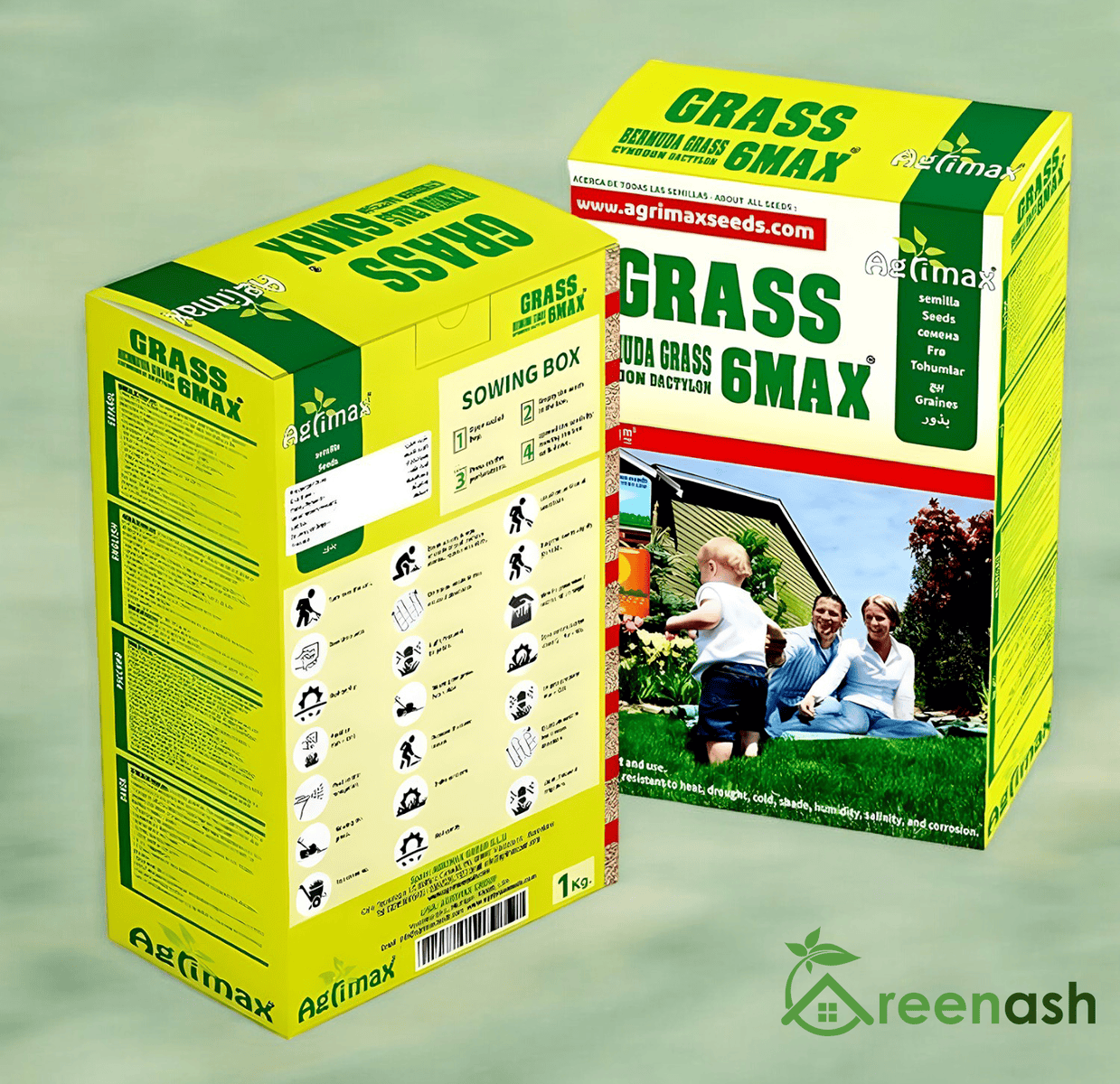 Agrimax Grass 6Max Bermuda Grass Seeds Agrimax Grass 6Max Bermuda Grass Seeds