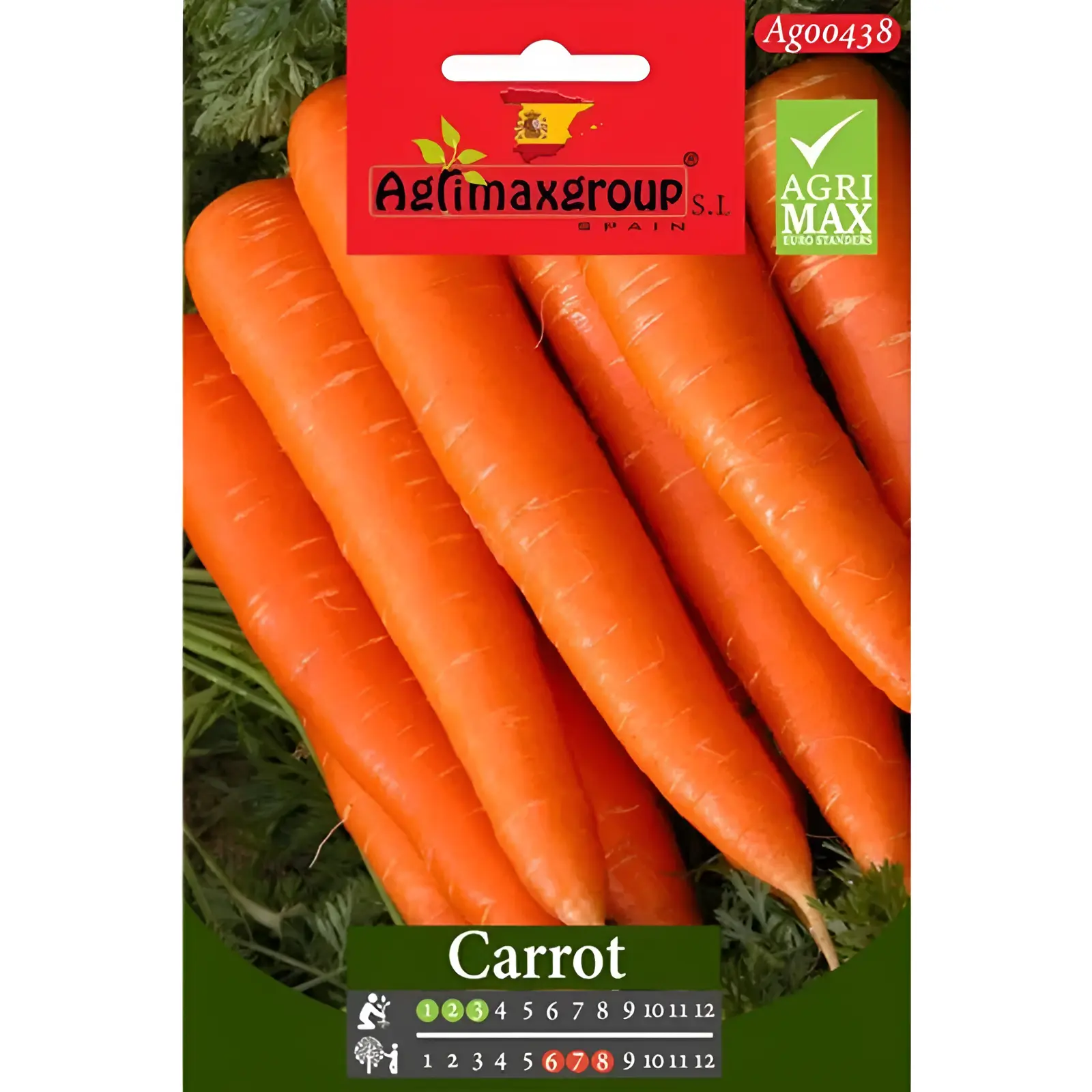 premium carrot seeds – grow sweet, crunchy carrots at home Agrimax Carrot Premium Quality Seeds