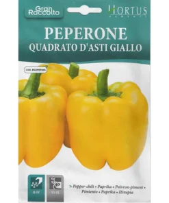 Peperone Quadrato D’ Asti Giallo