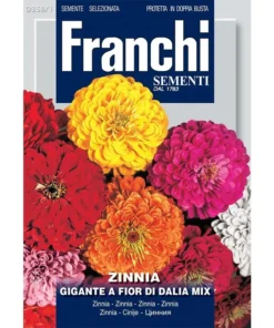Franchi Zinnia Gigante A Fior Di Dalia Mix Premium Quality Seeds