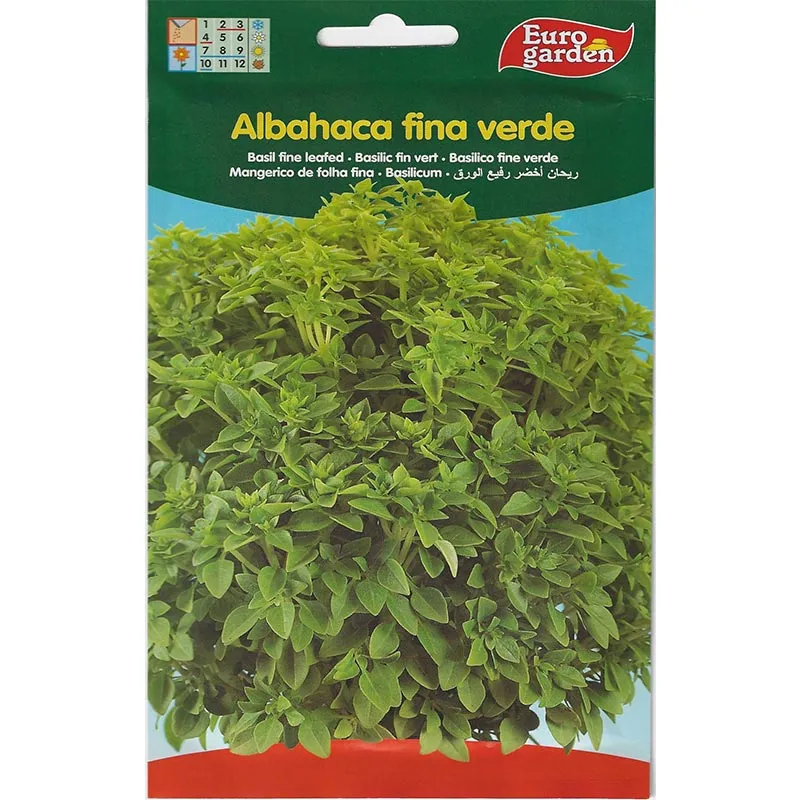 euro garden italian sweet pepper premium quality seeds – vibrant, flavorful & easy to grow (copy) Basil Fine Leafed Premium