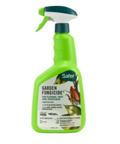 organic fungicide spray – safer® garden fungicide (32 fl oz) | made in usa | ready to use