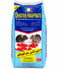 deration paraffinato rodenticide block – 1 kg (made in italy)