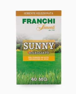 franchi sunny soleggiato grass seed – 40 m² coverage