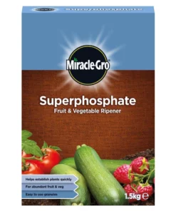 miracle gro superphosphate fruit & vegetable ripener granules 1.5kg – root booster fertilizer