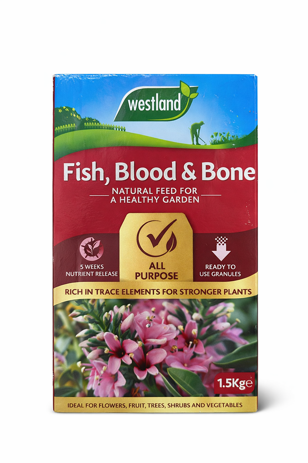 westland fish, blood & bone fertilizer 1.5kg – organic all purpose plant food | boost roots, growth & flowering westland fish, blood & bone fertilizer 1.5kg – organic all purpose plant food | boost roots, growth & flowering