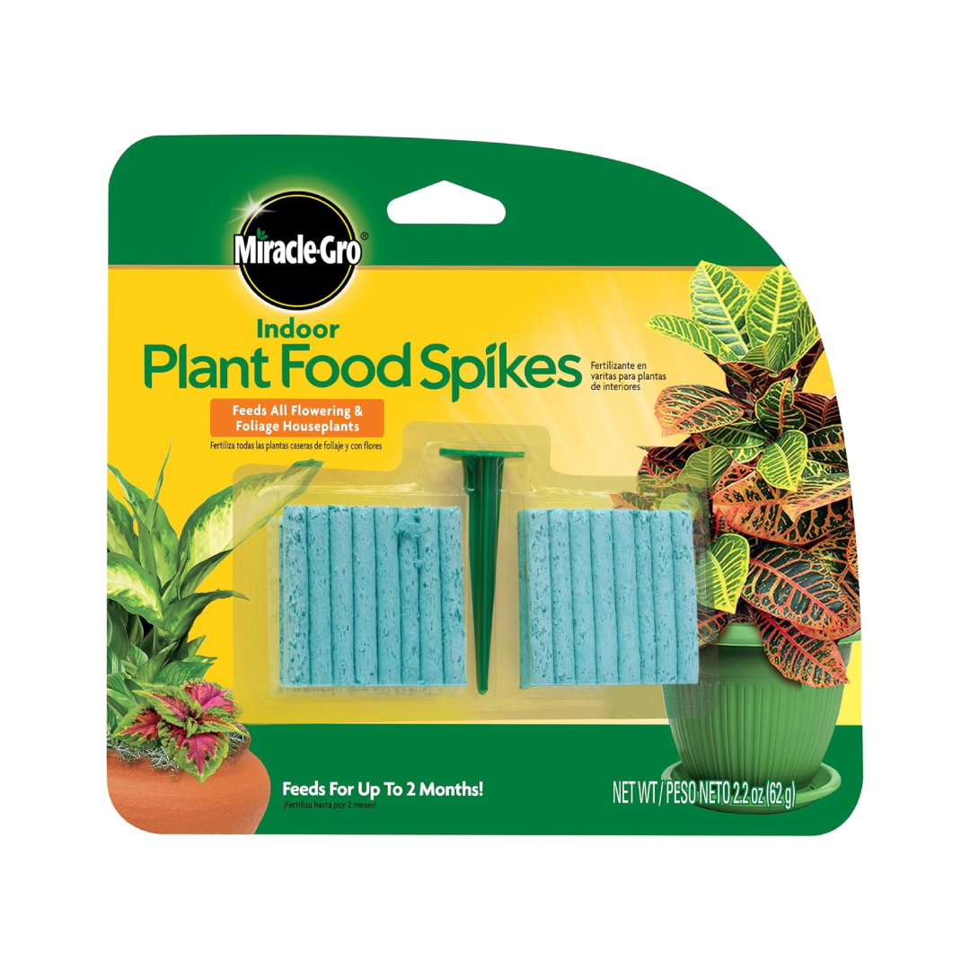 miracle gro indoor plant food spikes – slow release fertilizer for indoor plants (48 spikes, 62g) miracle gro indoor plant food spikes – slow release fertilizer for indoor plants (48 spikes, 62g)