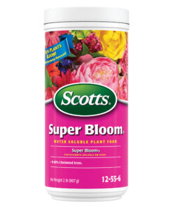 bloom booster fertilizer uae – scotts super bloom 12 55 6 water soluble plant food (2 lb)