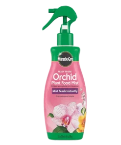 miracle gro orchid plant food mist – instant orchid nutrition spray for strong roots, healthy leaves & longer blooming