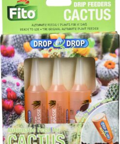 fito drop by drop cactus feed – automatic plant nutrition for healthy cactus & succulent growth (up to 15 days feeding)