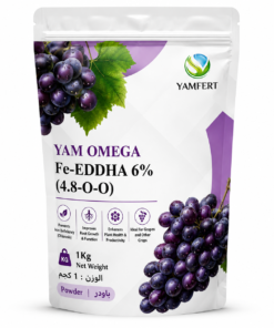 iron chelate fertilizer fe eddha 6% – yam omega iron deficiency corrector 1kg | made in uae