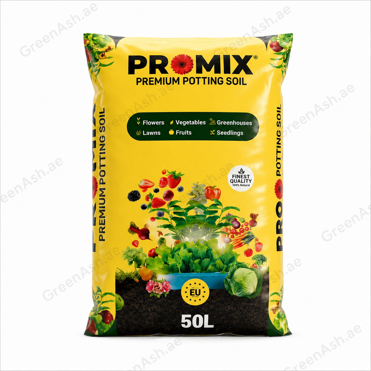 promix premium potting soil 50l for flowers, vegetables & seedlings promix premium potting soil 50l for flowers, vegetables & seedlings