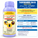 taekwando 250 cs insecticide – fast acting caterpillar, aphid, thrips & beetle control