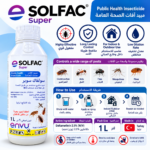 solfac super 2.5% ec insecticide 1l – deltamethrin for cockroach, mosquito & crawling insect control